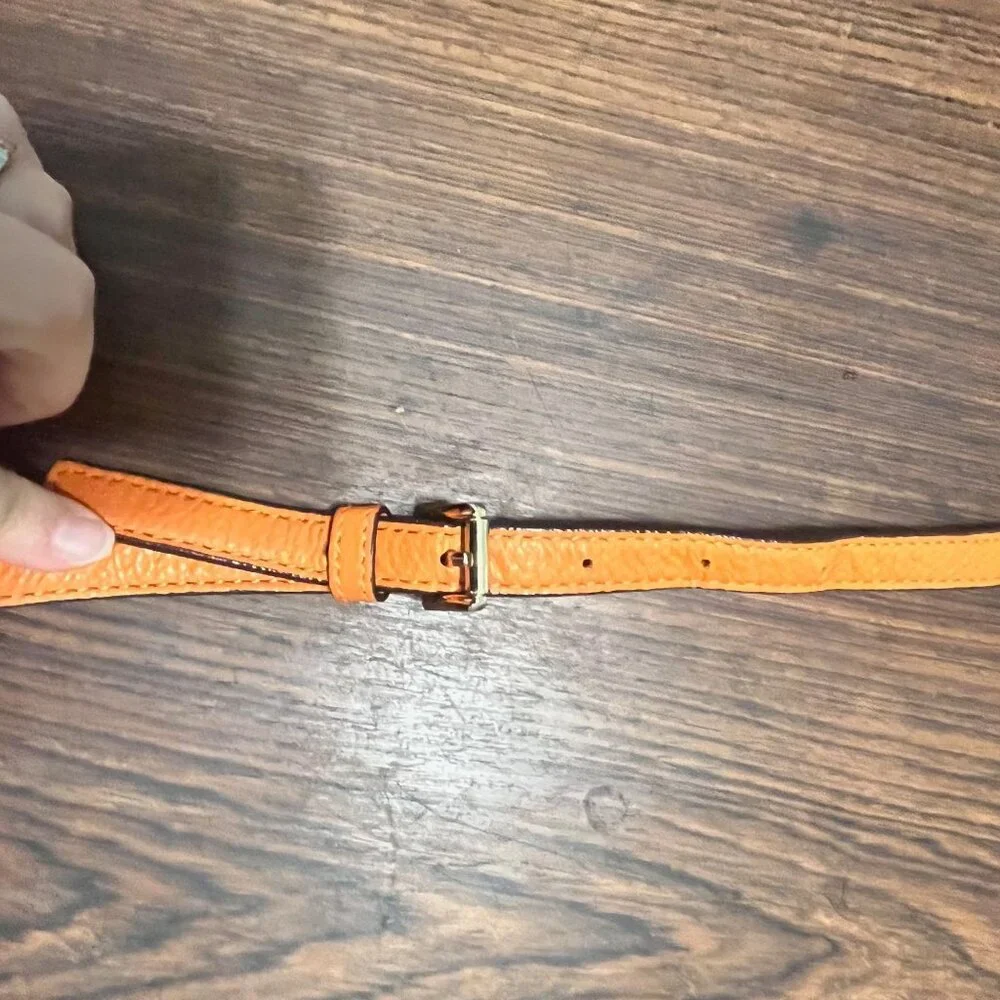 MICHAEL Michael Kors ' Charlton' Orange Crossbody with‎ Gold Hardware